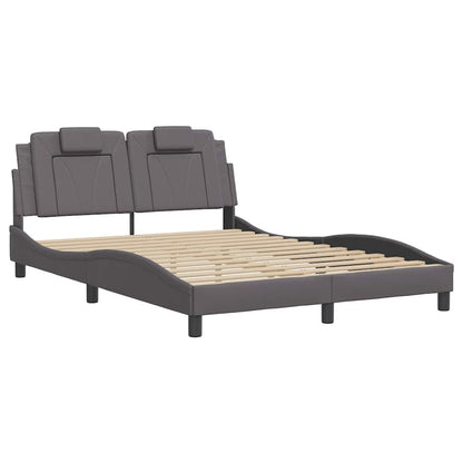 Giroletto Viana senza Materasso Crema 140x190 cm in Similpelle