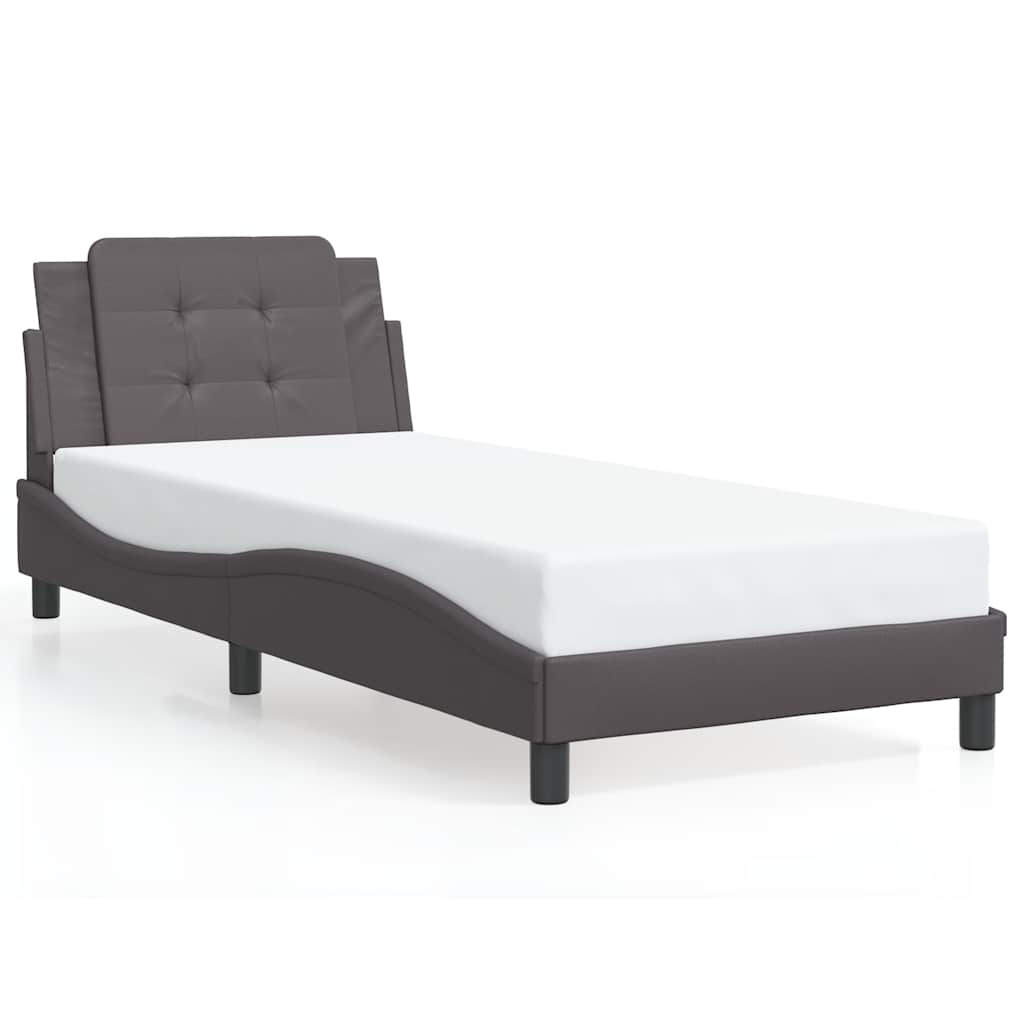 Giroletto senza Materasso Zadar Crema 80x200 cm in Similpelle