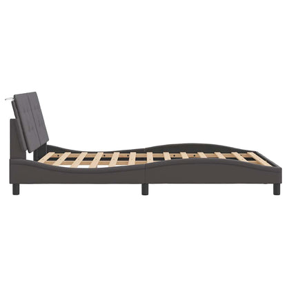 Giroletto senza Materasso Zadar Crema 140x190 cm in Similpelle