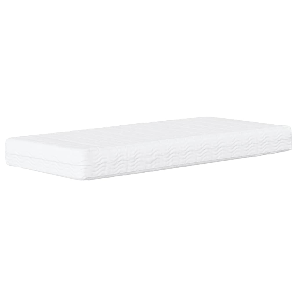 Letto con Materasso Dover Rosa 90x190 cm in Velluto