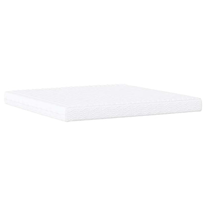 Letto con Materasso Dover Blu 200x200 cm Velluto
