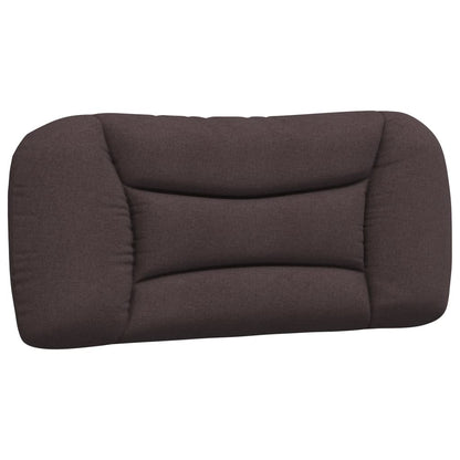 Letto con Materasso Hvar Marrone Scuro 80x200 cm in Tessuto