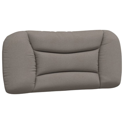 Letto con Materasso Hvar Tortora 80x200 cm in Tessuto