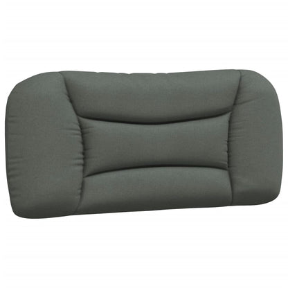 Letto con Materasso Hvar Grigio Scuro 90x200 cm in Tessuto