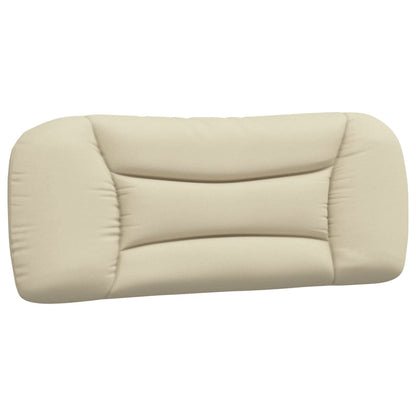 Letto con Materasso Hvar Crema 100x200 cm in Tessuto