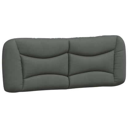 Letto con Materasso Hvar Grigio Scuro 120x200 cm Tessuto