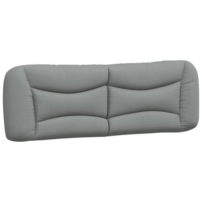 Letto con Materasso Hvar Grigio Chiaro160x200 cm Tessuto