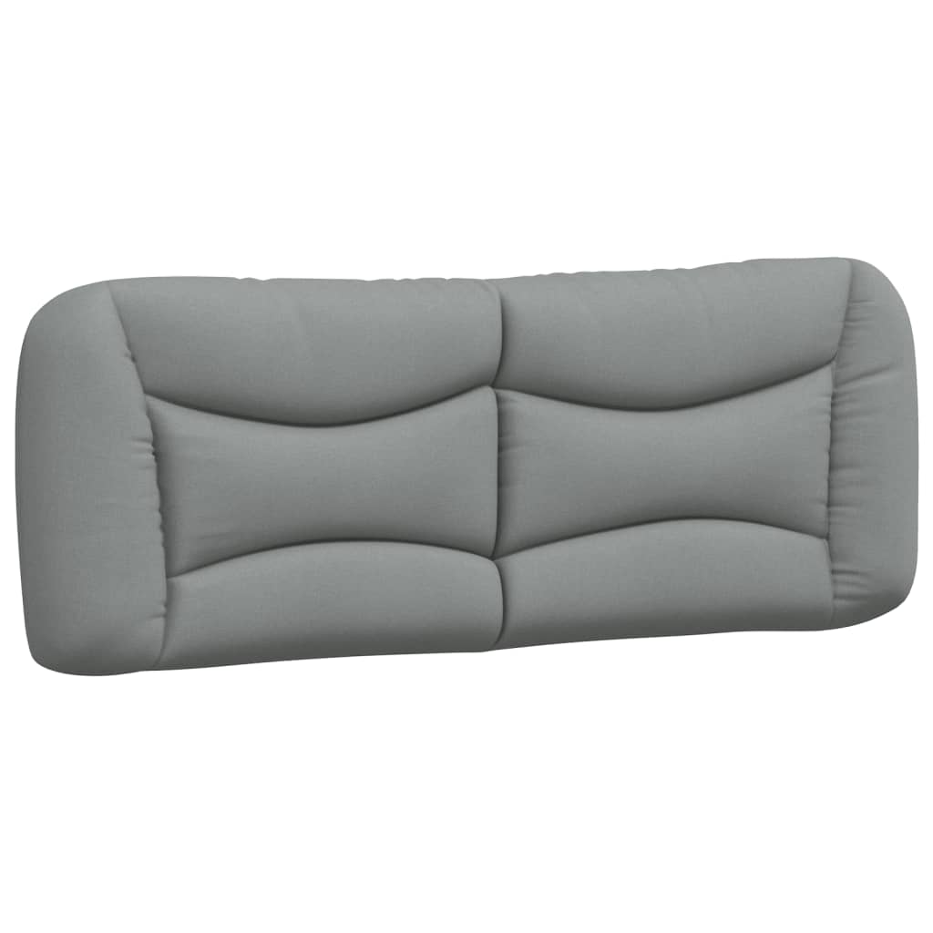 Letto con Materasso Hvar Grigio Chiaro180x200 cm Tessuto