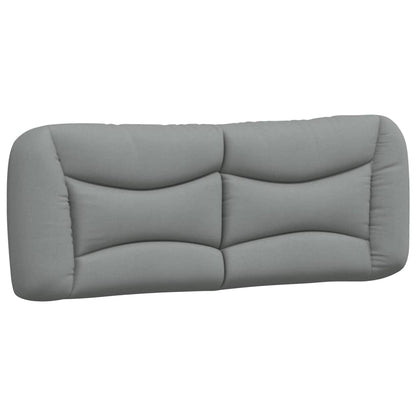 Letto con Materasso Hvar Grigio Chiaro180x200 cm Tessuto