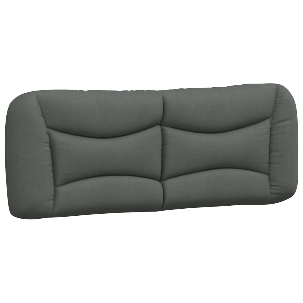 Letto con Materasso Hvar Grigio Scuro 180x200 cm Tessuto