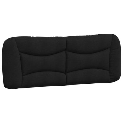 Letto con Materasso Hvar Nero 180x200 cm in Tessuto