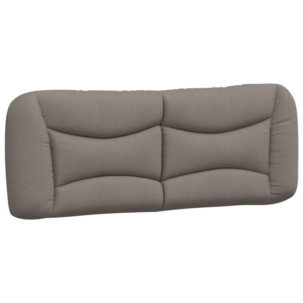 Letto con Materasso Hvar Tortora 180x200 cm in Tessuto