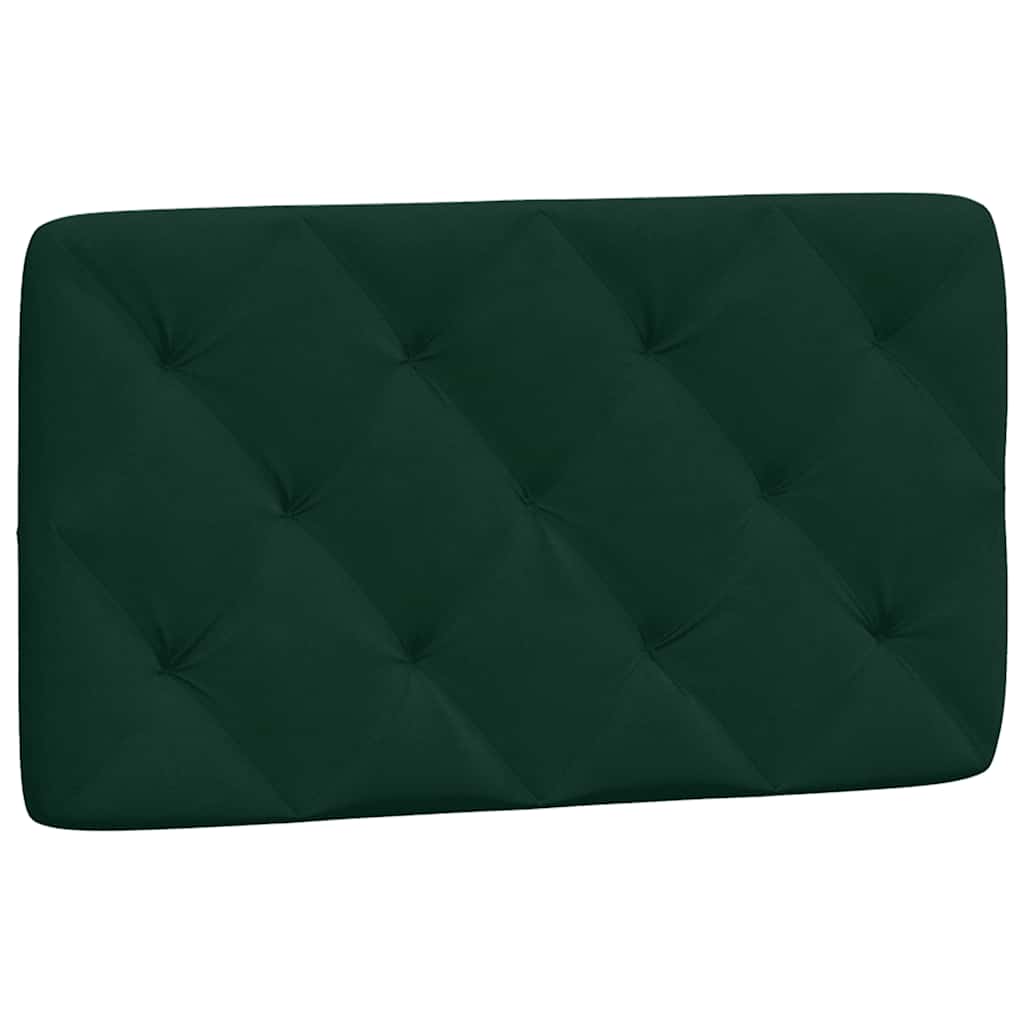 Letto con Materasso Verde Scuro 80x200 cm in Velluto