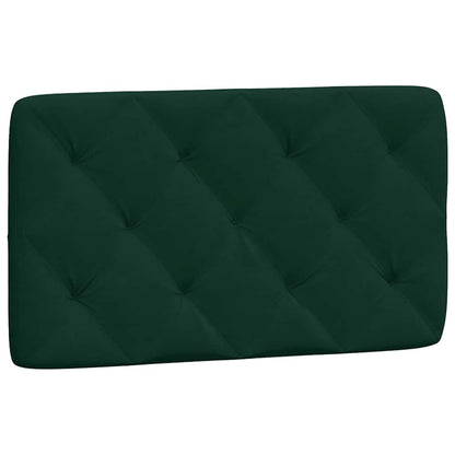 Letto con Materasso Verde Scuro 80x200 cm in Velluto