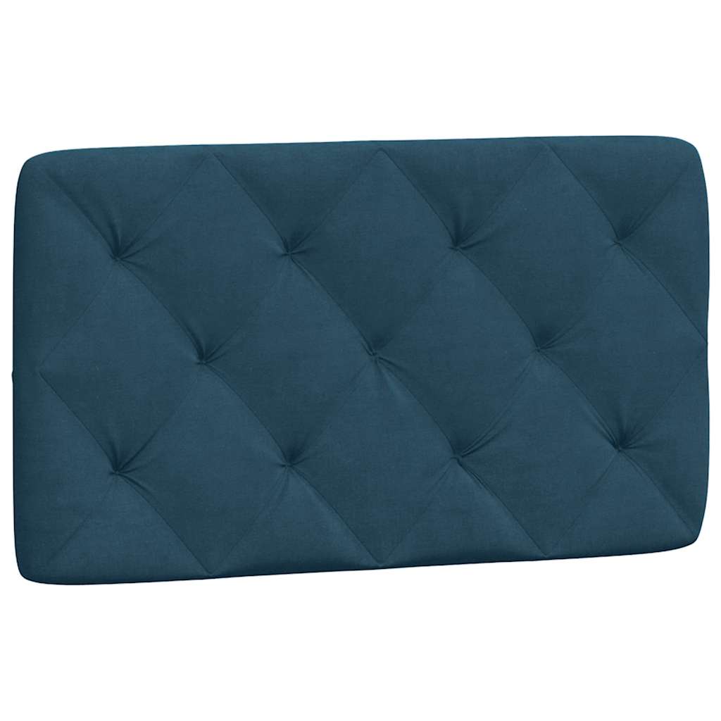 Letto con Materasso Blu 90x190 cm in Velluto