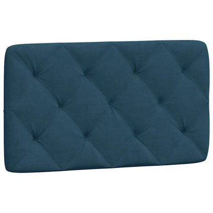 Letto con Materasso Blu 90x190 cm in Velluto
