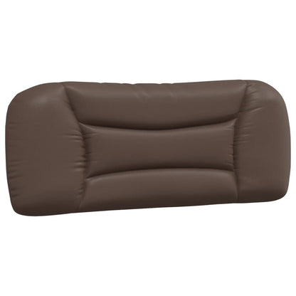 Letto con Materasso Hvar Marrone 100x200cm in Similpelle