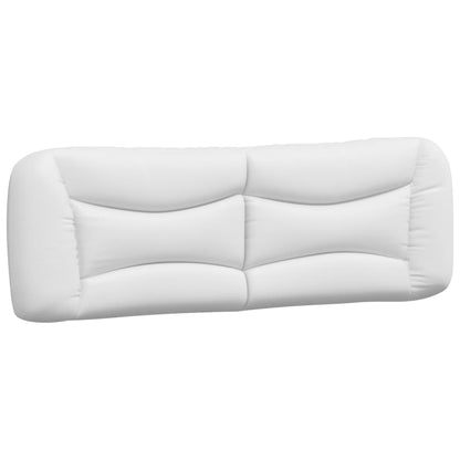 Letto con Materasso Hvar Bianco 160x200 cm in Similpelle