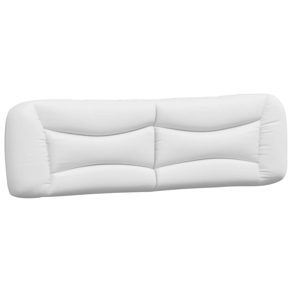 Letto con Materasso Hvar Bianco 180x200 cm in Similpelle