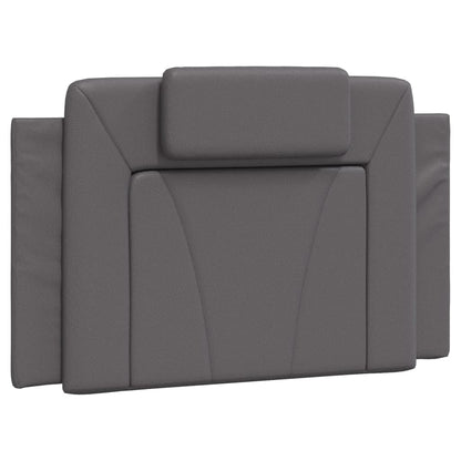 Letto Viana con Materasso Grgio 80x200 cm in Similpelle