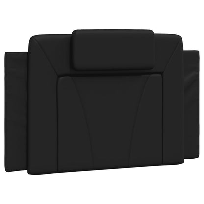 Letto Viana con Materasso Nero 90x190 cm in Similpelle