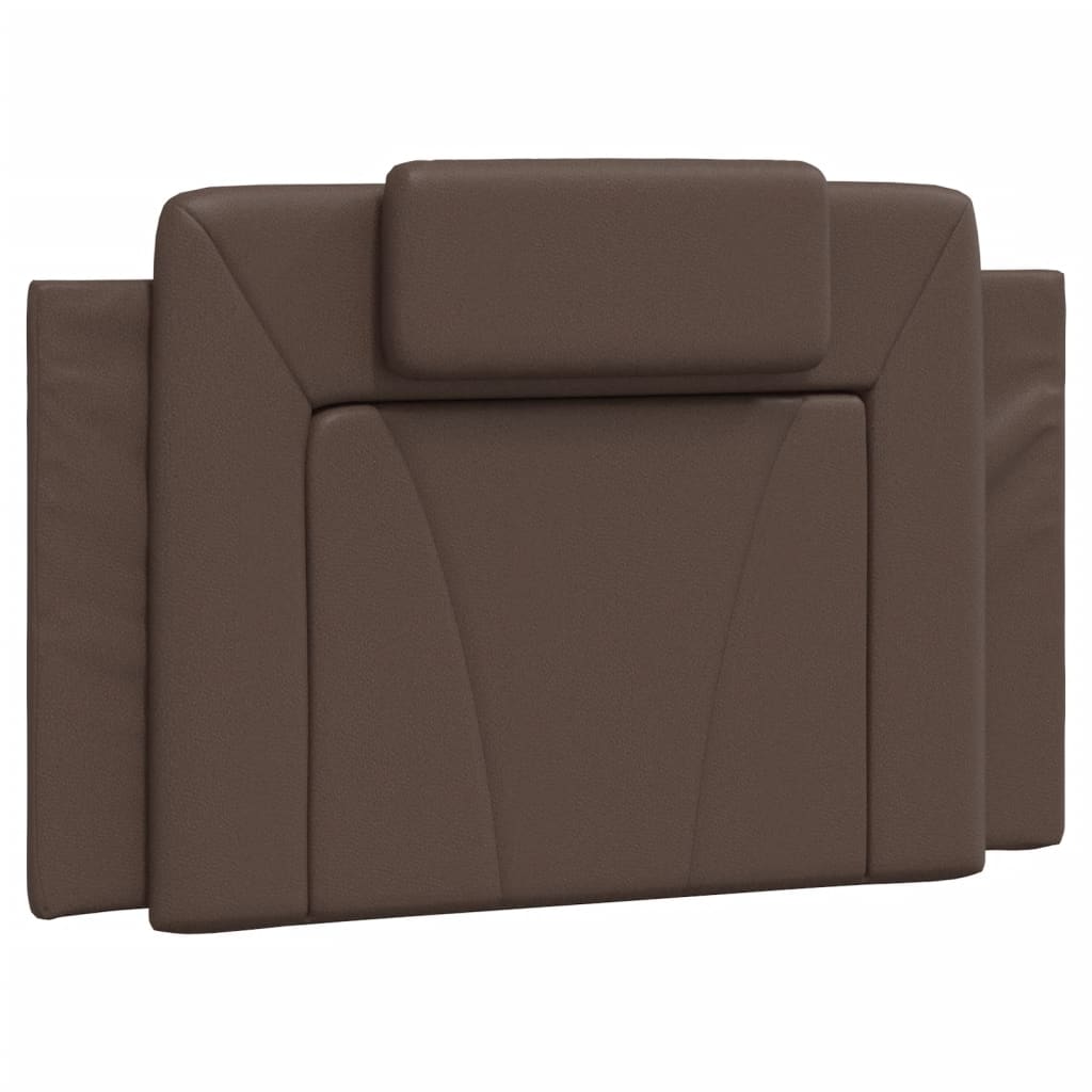 Letto Viana con Materasso Marrone 90x200 cm in Similpelle