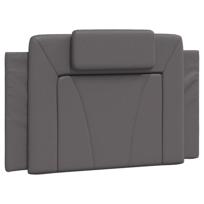Letto Viana con Materasso Grgio 90x200 cm in Similpelle