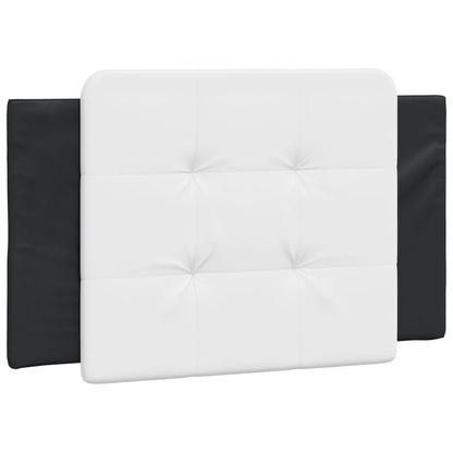 Giroletto senza Materasso Zadar Nero e Bianco 80x200 cm in Similpelle