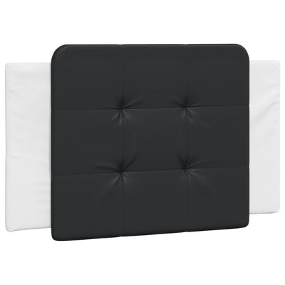 Giroletto senza Materasso Zadar Bianco e Nero 90x190 cm in Similpelle