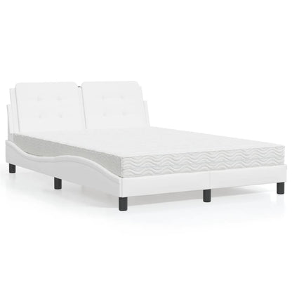 Giroletto senza Materasso Zadar Bianco 120x200 cm in Similpelle