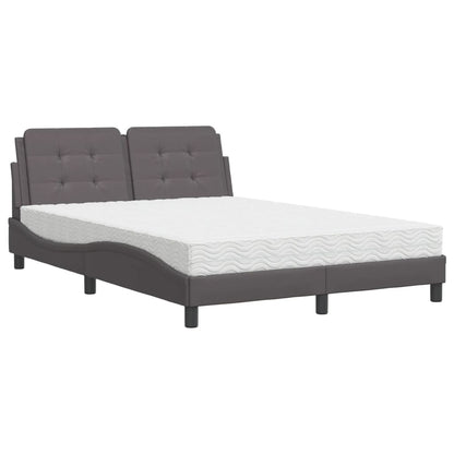 Giroletto senza Materasso Zadar Grigio 120x200 cm in Similpelle