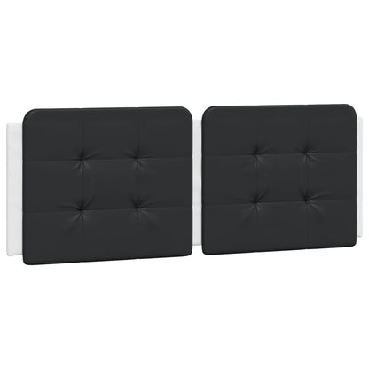Giroletto senza Materasso Zadar Nero e Bianco 120x200 cm in Similpelle