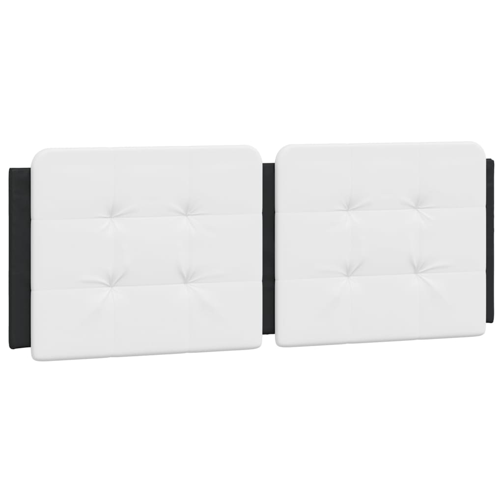 Giroletto senza Materasso Zadar Nero e Bianco 140x190 cm in Similpelle