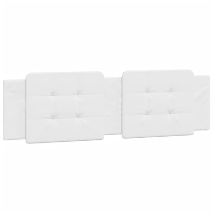 Letto con Materasso Zadar Bianco 180x200 cm in Similpelle