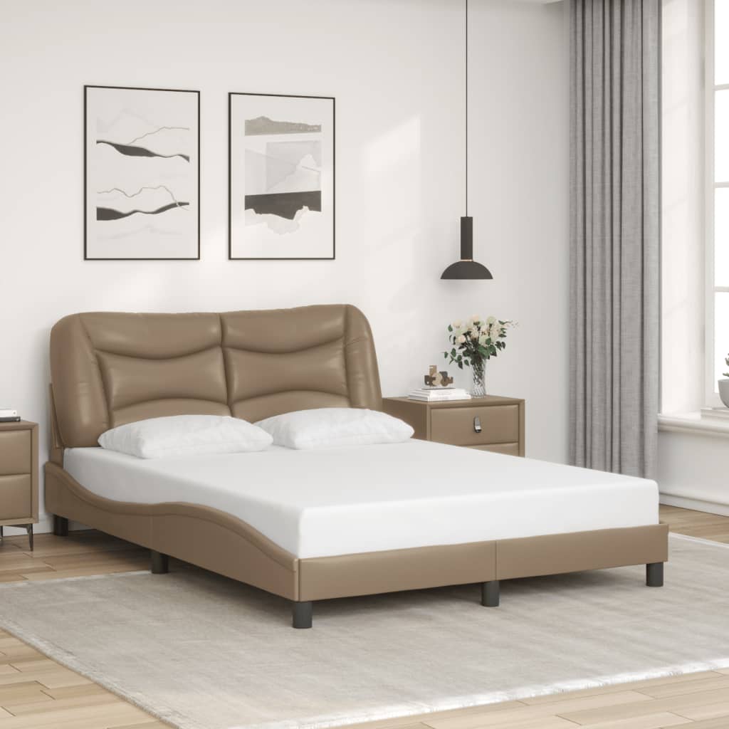 Giroletto con LED senza Materasso Cappuccino 120x200 cm