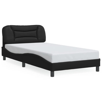 Giroletto con LED senza Materasso Hvar Nero 100x203 cm