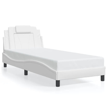 Giroletto Viana con LED senza Materasso Bianco 80x200 cm