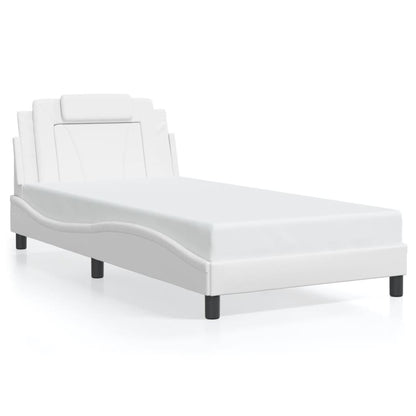 Giroletto Viana con LED senza Materasso Bianco 100x200 cm