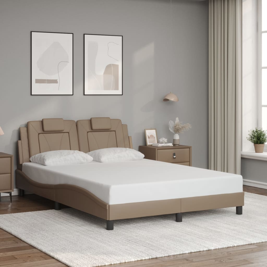 Giroletto con LED senza Materasso Cappuccino 120x200 cm