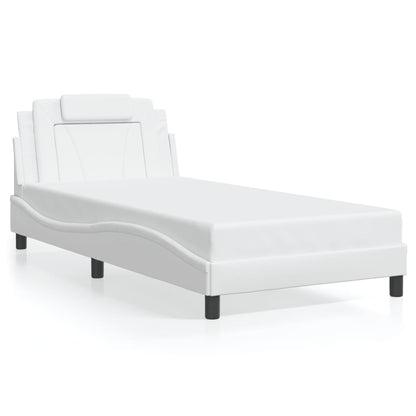 Giroletto Viana con LED senza Materasso Bianco 100x203 cm
