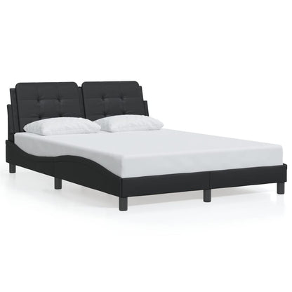 Giroletto con LED senza Materasso Zadar Nero 140x190 cm