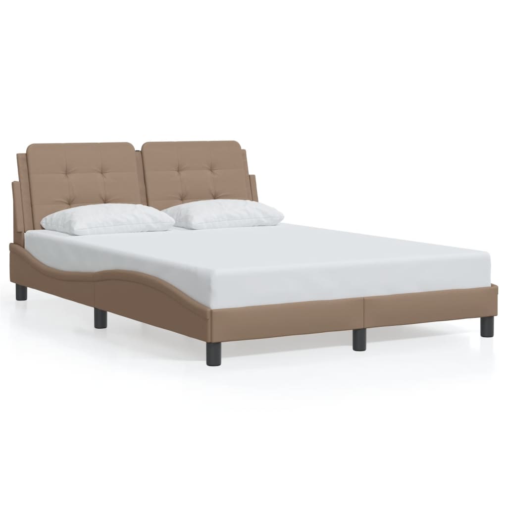 Giroletto con LED senza Materasso Zadar Cappuccino 140x190 cm