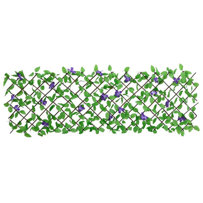 Traliccio Edera Artificiale Espandibile Verde 180x70 cm