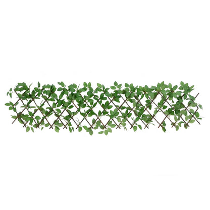 Traliccio Edera Artificiale Espandibile Verde 180x30 cm