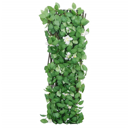 Traliccio Edera Artificiale Espandibile Verde 186x30 cm