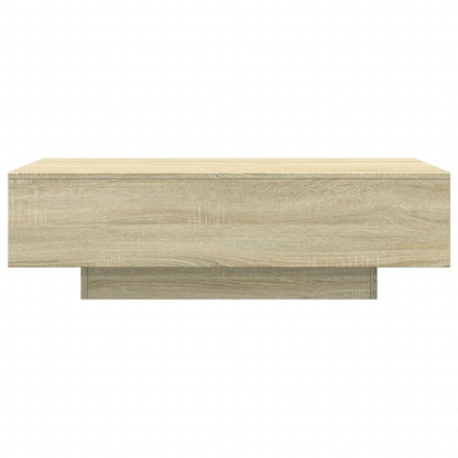 Tavolino Rovere Sonoma 100x49,5x31 cm in Legno Multistrato