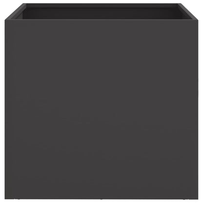 Fioriera Nera 49x47x46 cm in Acciaio
