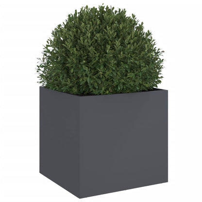 Fioriera Antracite 49x47x46 cm in Acciaio