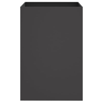 Fioriera Nera 52x48x75 cm in Acciaio