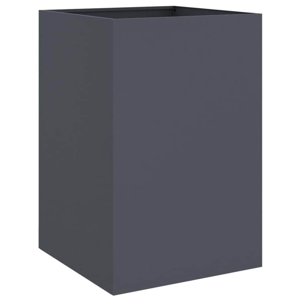 Fioriera Antracite 52x48x75 cm in Acciaio